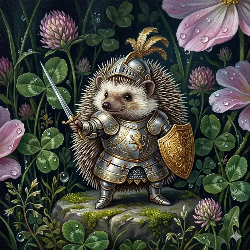 Whimsical Folklore Character Art