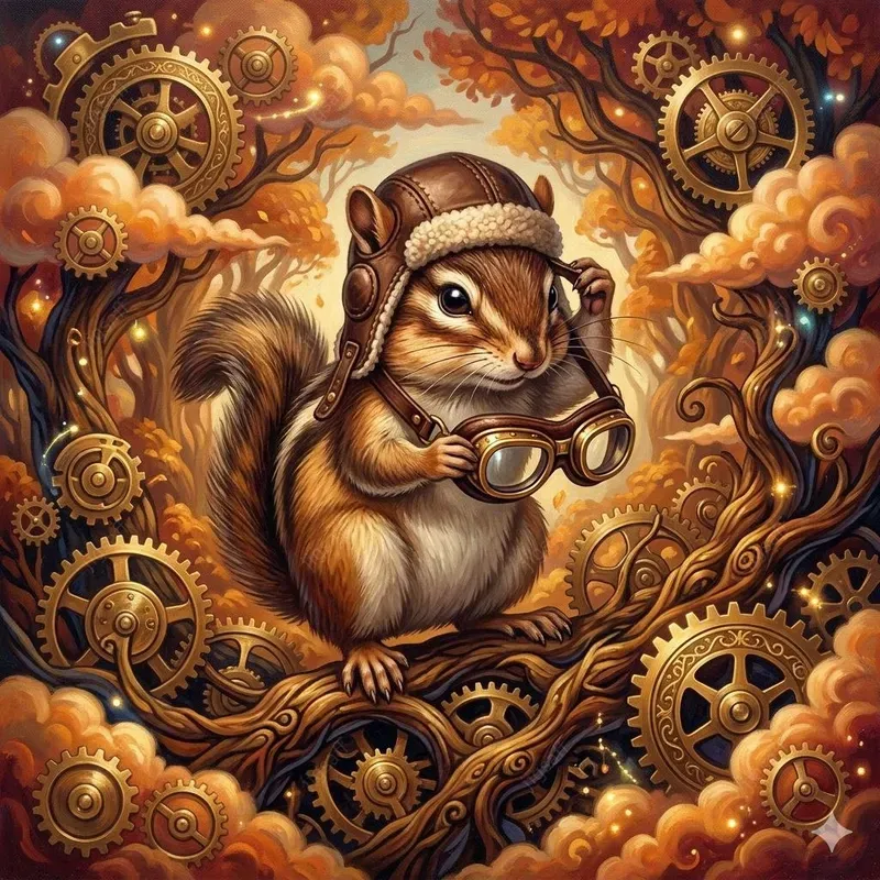 Whimsical Folklore Character Art
