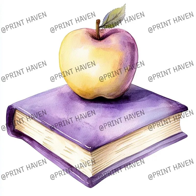 Back To School Adorable Violet Clipart