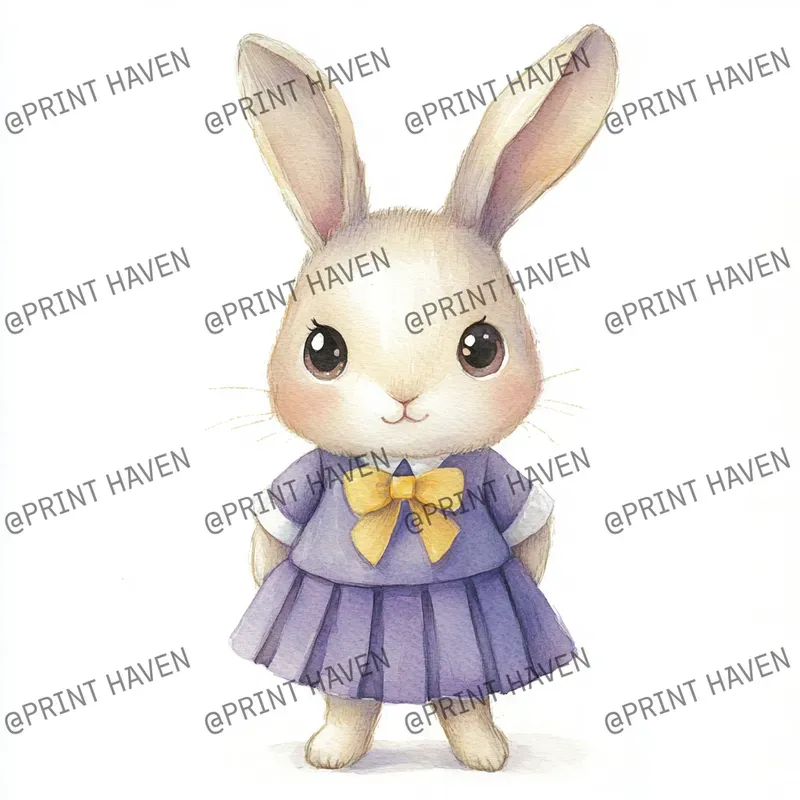 Back To School Adorable Violet Clipart