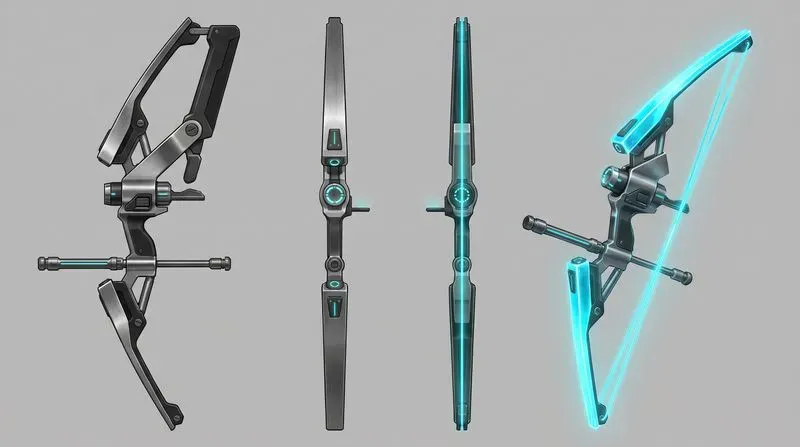 Legendary Weapon Prop Turnaround Sheets