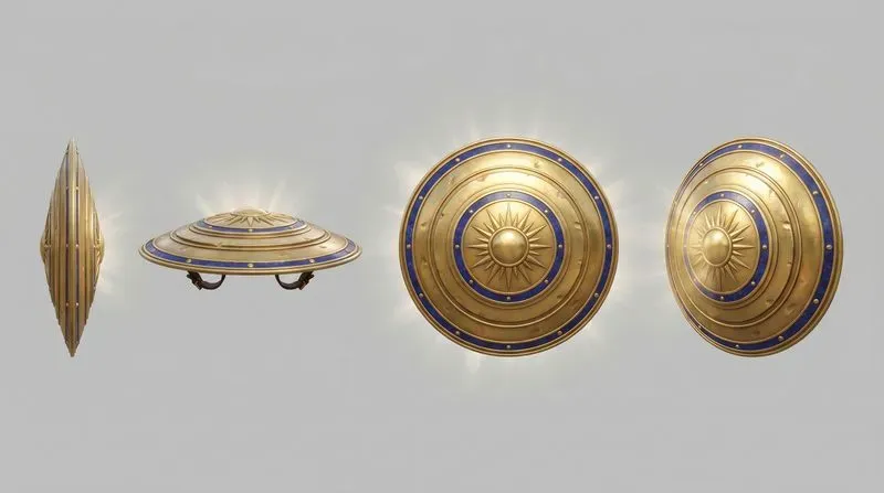 Legendary Weapon Prop Turnaround Sheets