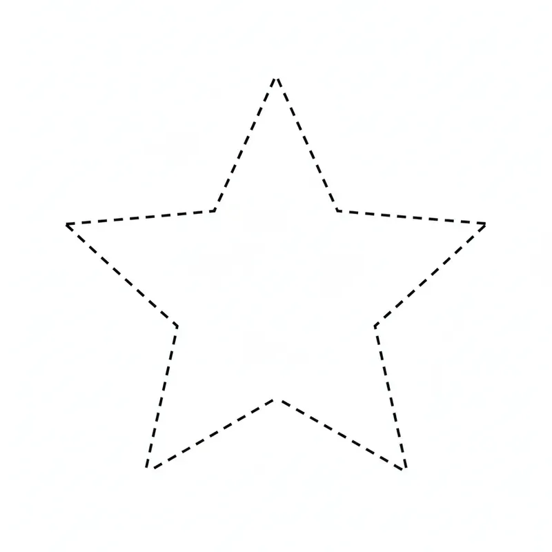 Simple Dashed Line Tracing Pages For Kids