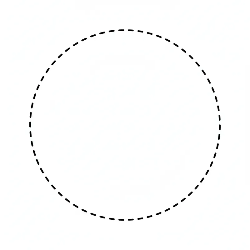 Simple Dashed Line Tracing Pages For Kids