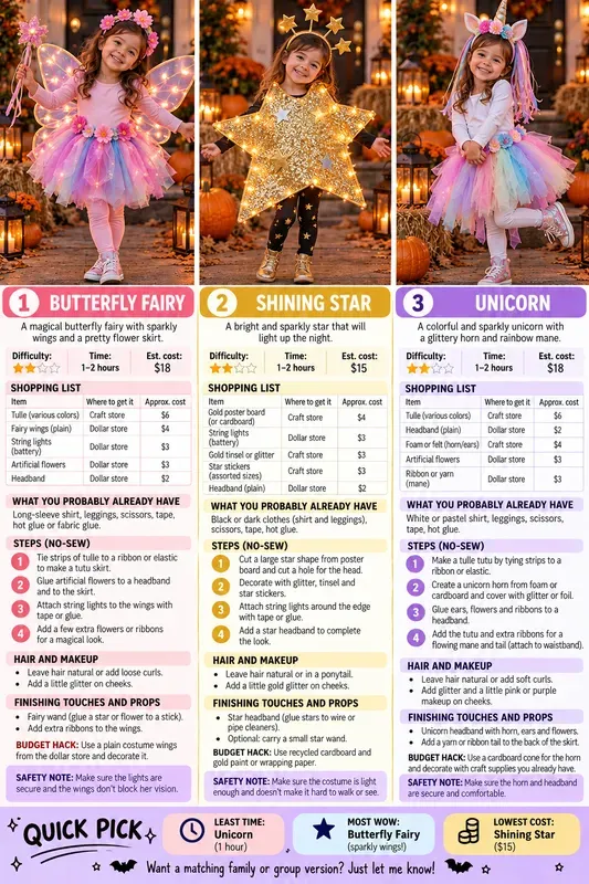 Homemade Kids Halloween Costumes
