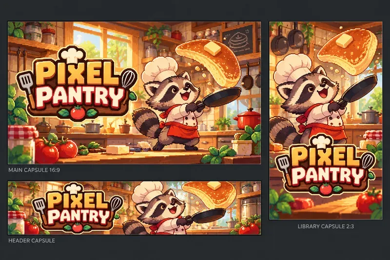 Indie Game Store Capsule Art Boards