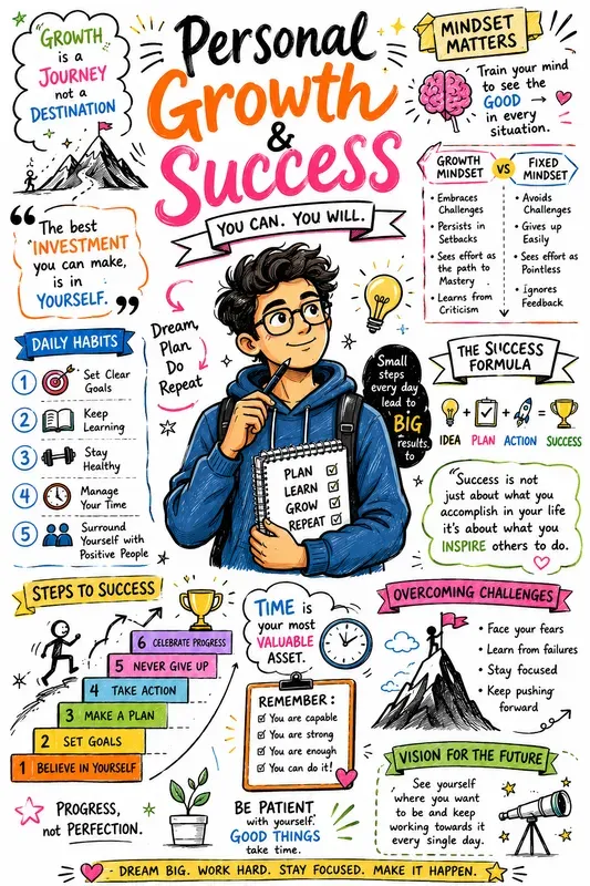 Handdrawn Sketchnote Posters