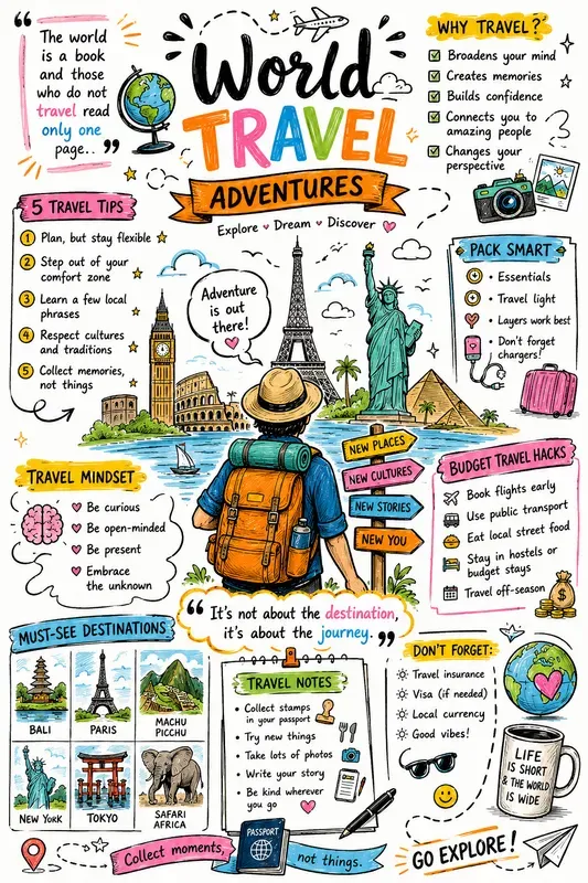 Handdrawn Sketchnote Posters