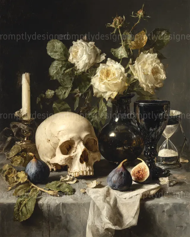 Memento Mori Wall Art