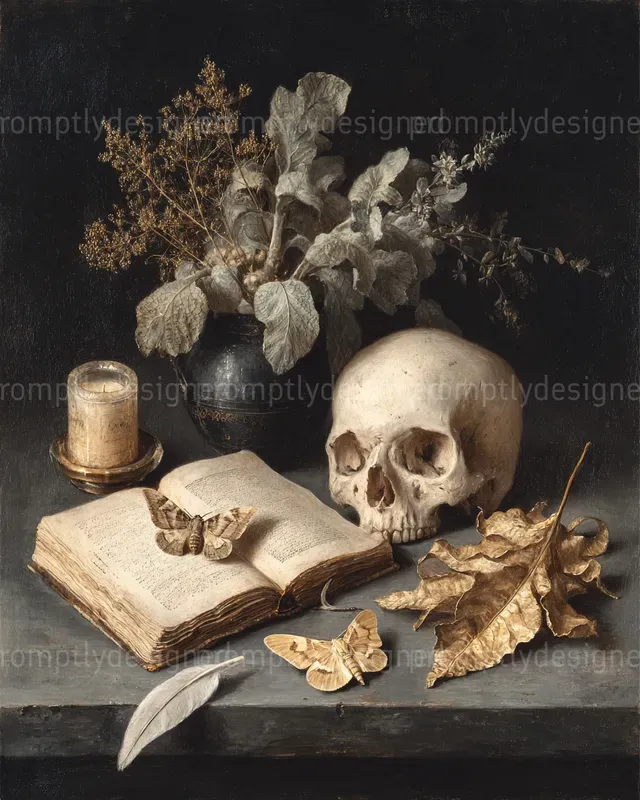 Memento Mori Wall Art