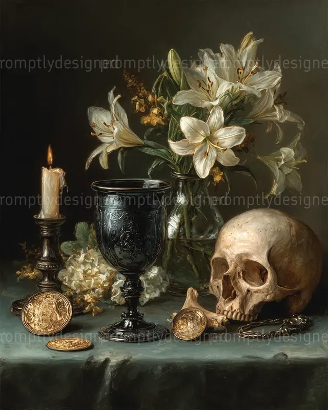 Memento Mori Wall Art