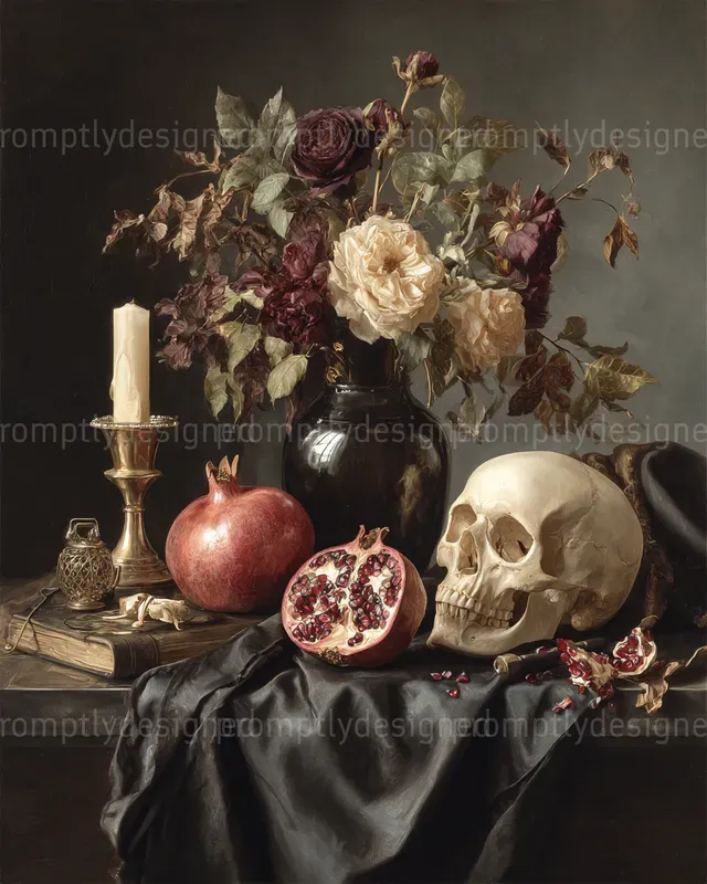 Memento Mori Wall Art