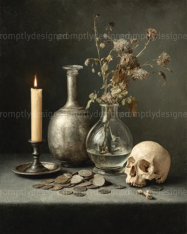 Memento Mori Wall Art
