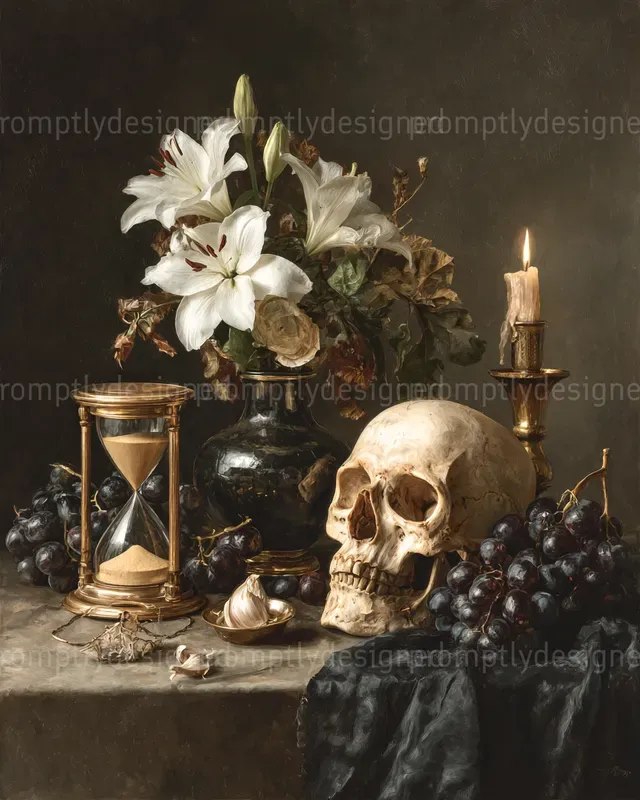 Memento Mori Wall Art