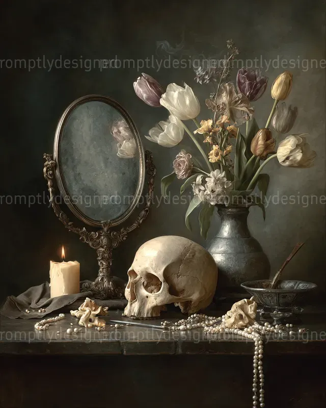 Memento Mori Wall Art