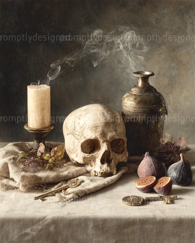 Memento Mori Wall Art