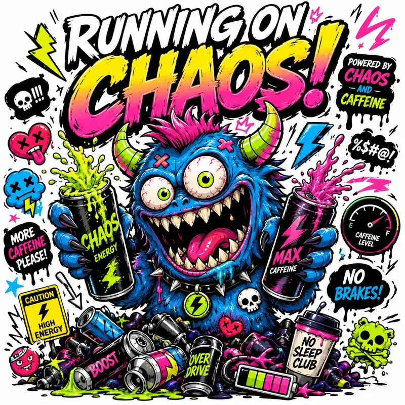 Retro Chaos Monster Tshirts