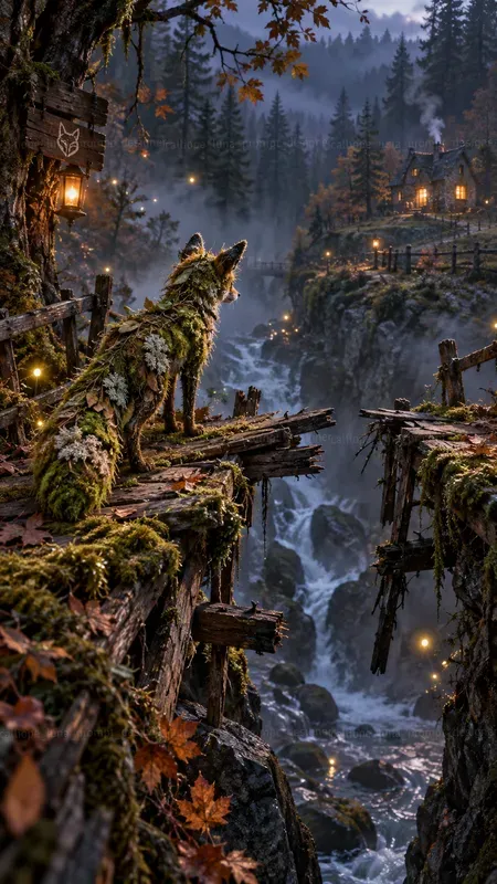 Storytelling Moss Lichen Creatures