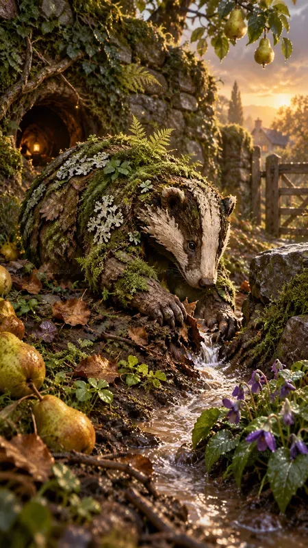 Storytelling Moss Lichen Creatures