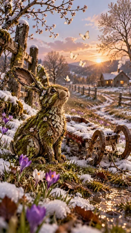 Storytelling Moss Lichen Creatures