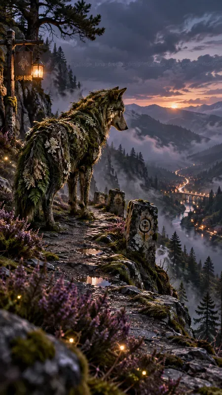 Storytelling Moss Lichen Creatures