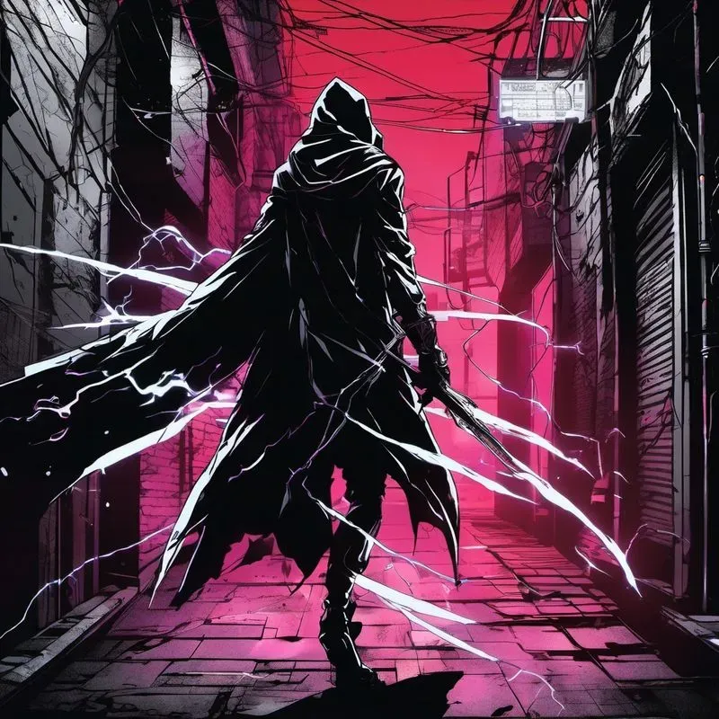 Dark Cursed Sorcerer Anime Scenes