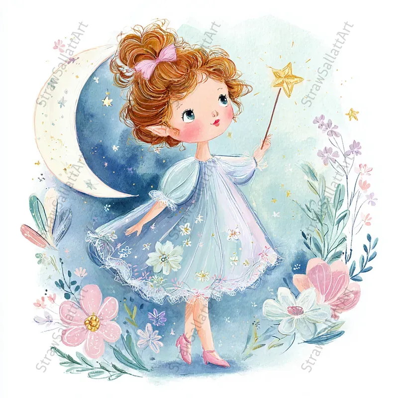 Cute Magical Character Clipart Sets