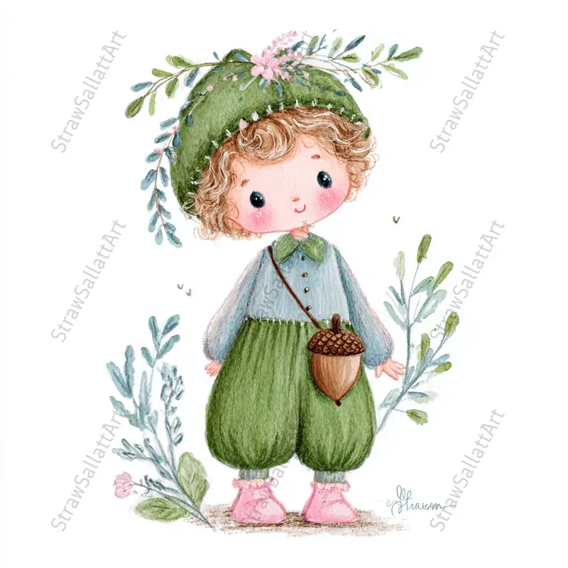 Cute Magical Character Clipart Sets