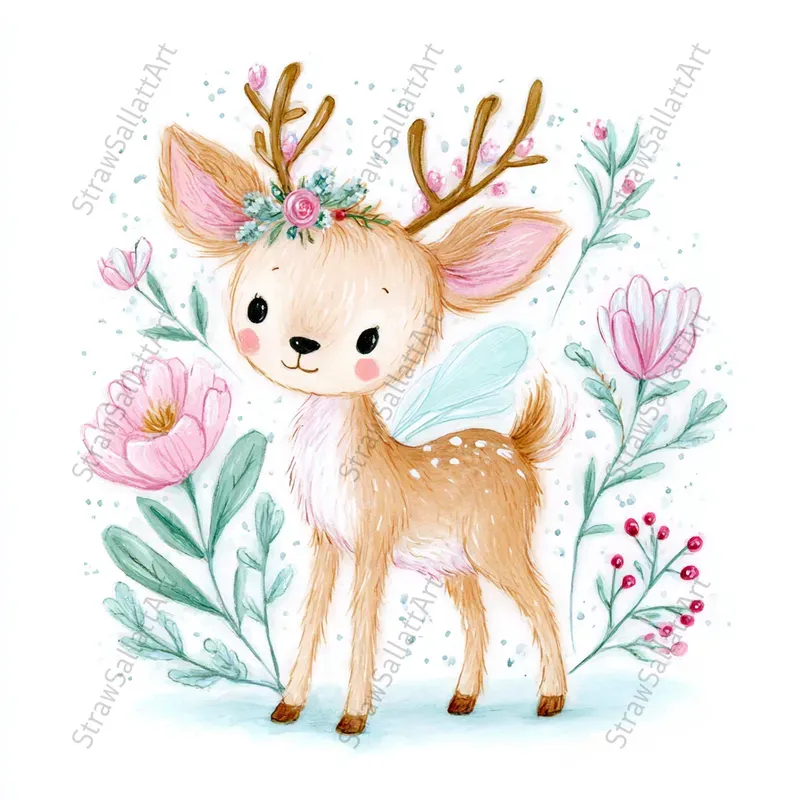 Cute Magical Character Clipart Sets