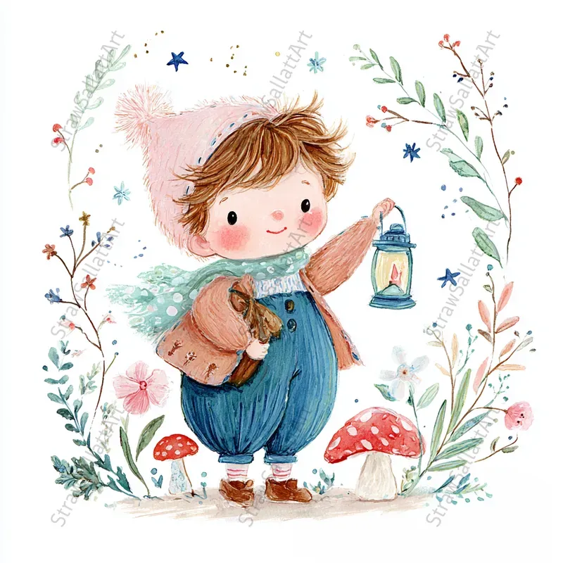 Cute Magical Character Clipart Sets