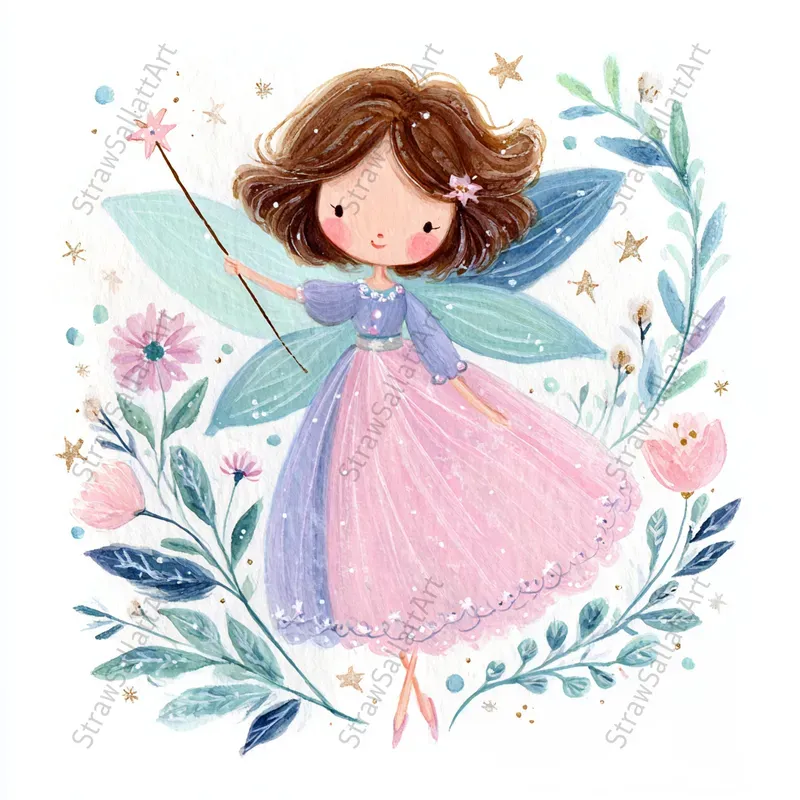 Cute Magical Character Clipart Sets