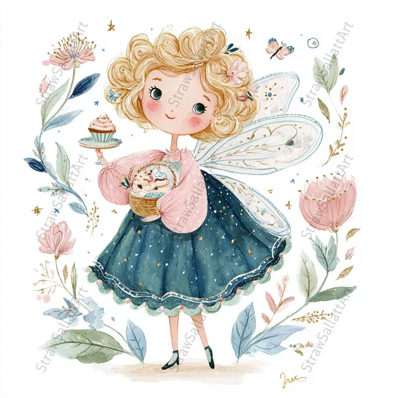 Cute Magical Character Clipart Sets