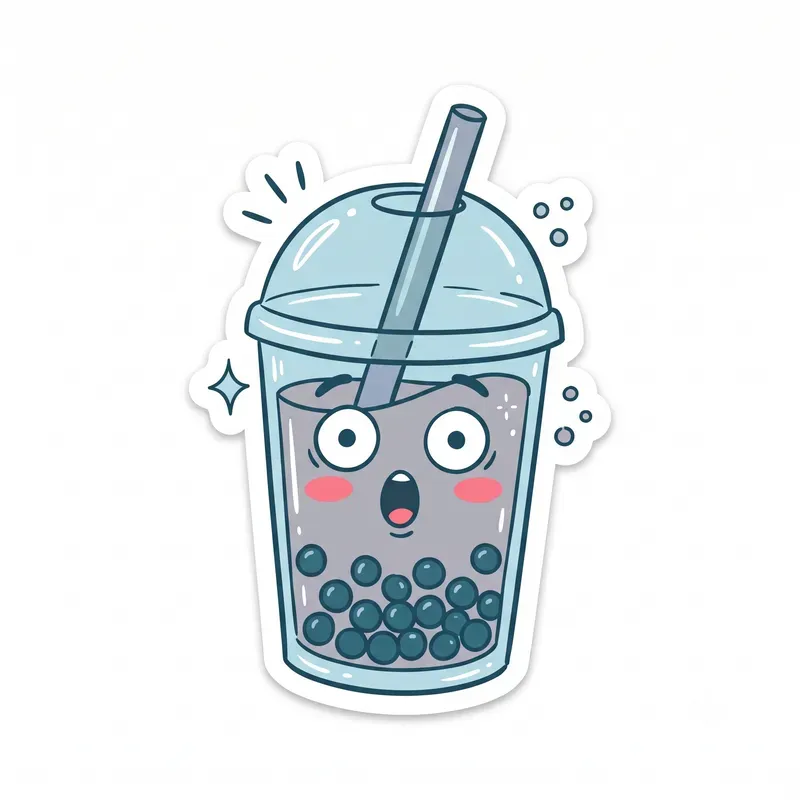 Doodle Dessert Sticker Generator