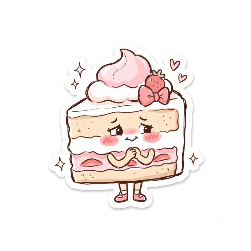 Doodle Dessert Sticker Generator