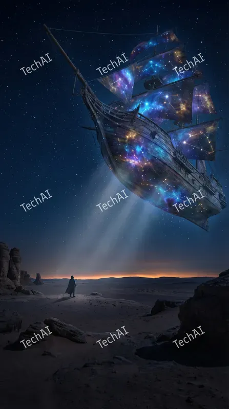 Celestial Bioluminescent Art