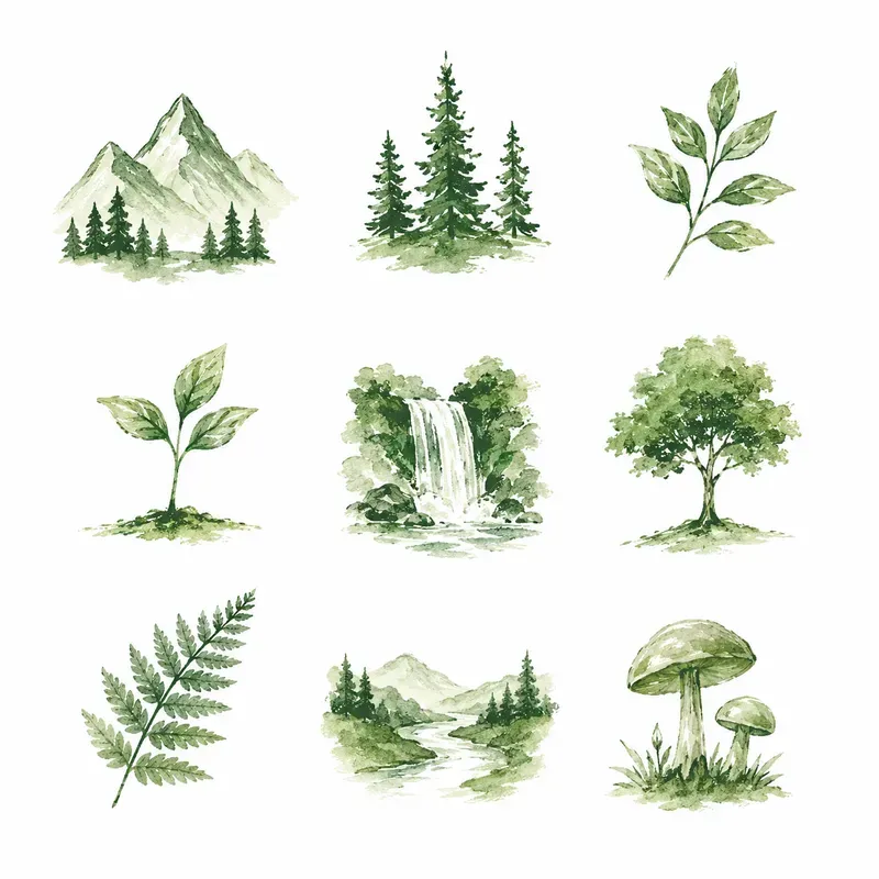 Minimalist Handdrawn Icons Pack Studios