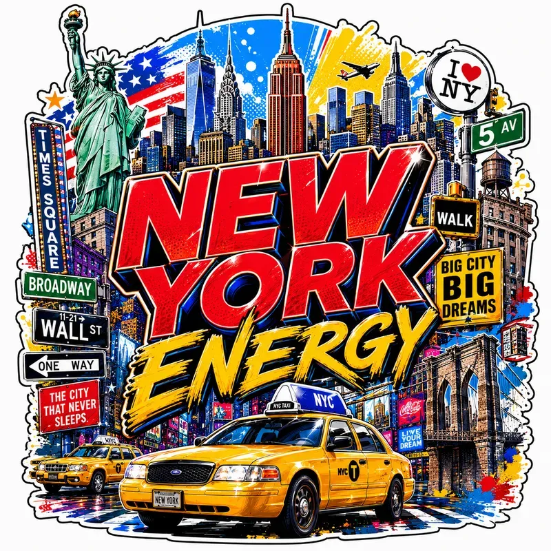 Urban Destination Sticker Generator