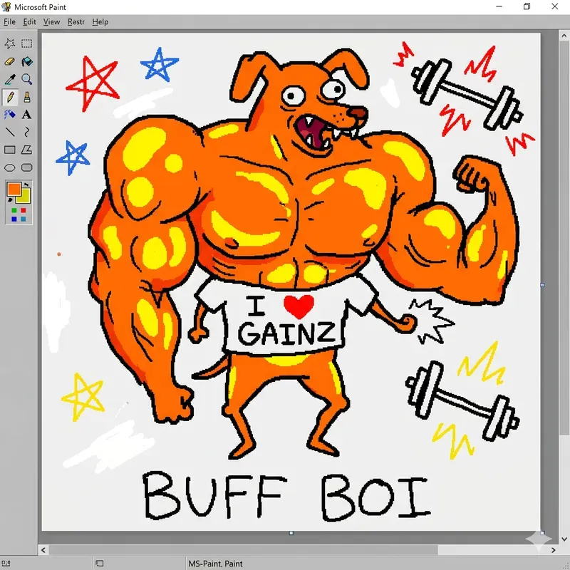 Mspaint Style Meme Parody Graphics