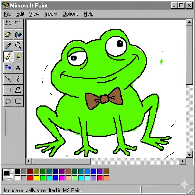 Mspaint Style Meme Parody Graphics