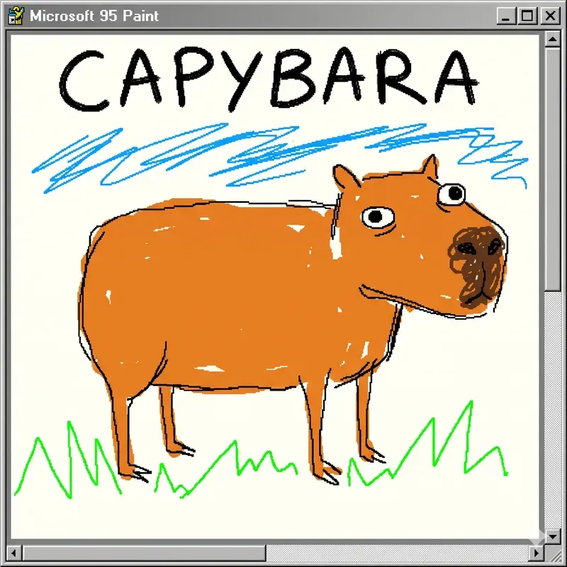 Mspaint Style Meme Parody Graphics