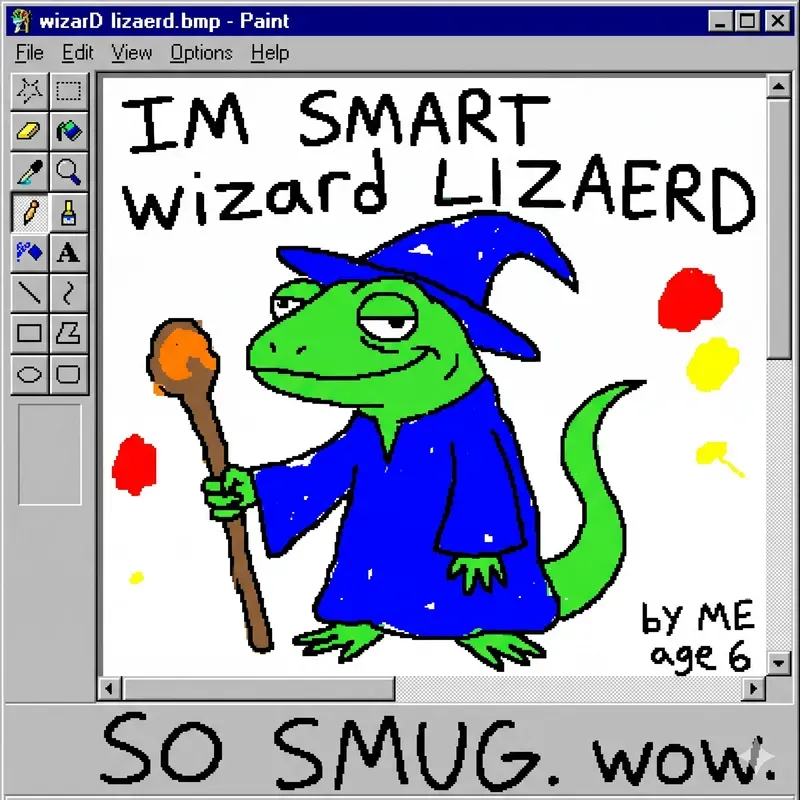 Mspaint Style Meme Parody Graphics