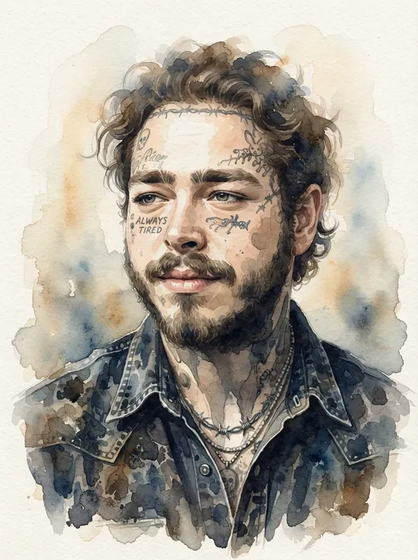 Soft Wash Watercolor Portraits