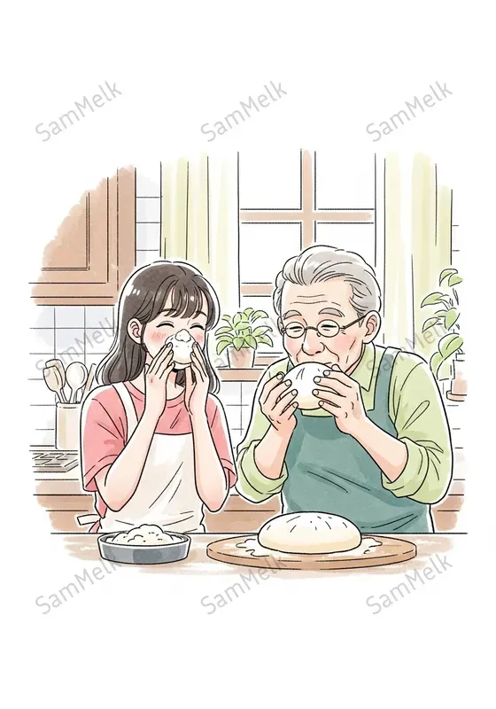 Gentle Korean Storybook Illustrations