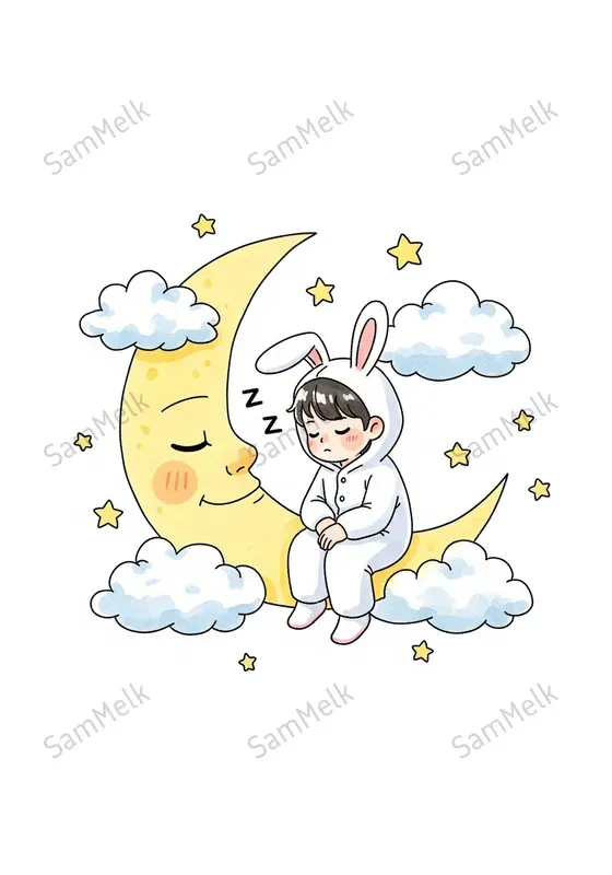 Gentle Korean Storybook Illustrations