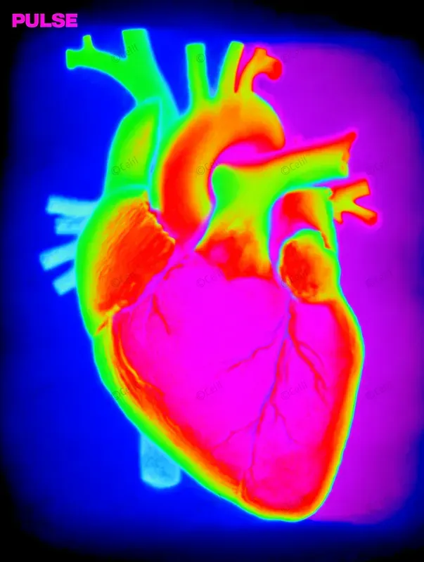 Neon Heatmap Tshirts Art
