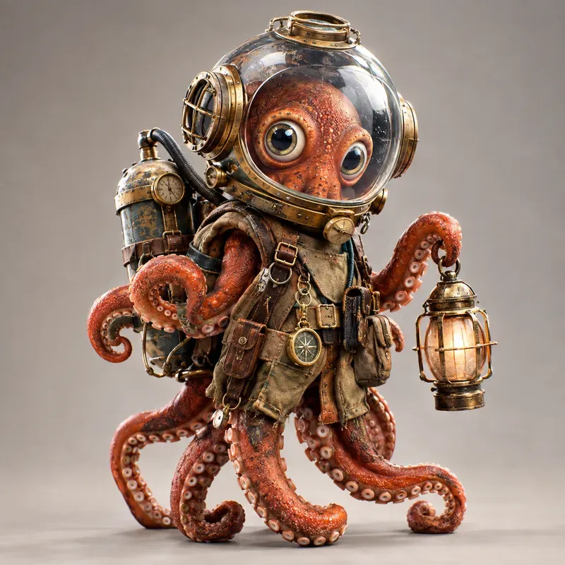 Designer Collectible Character Art
