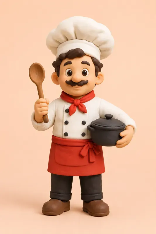 Premium 3D Clay Mascot Generates