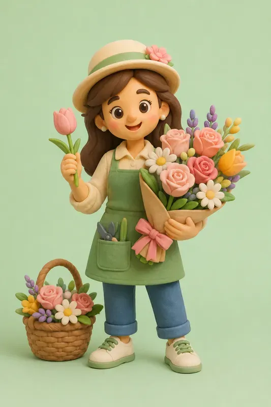 Premium 3D Clay Mascot Generates