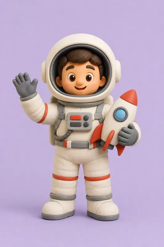 Premium 3D Clay Mascot Generates