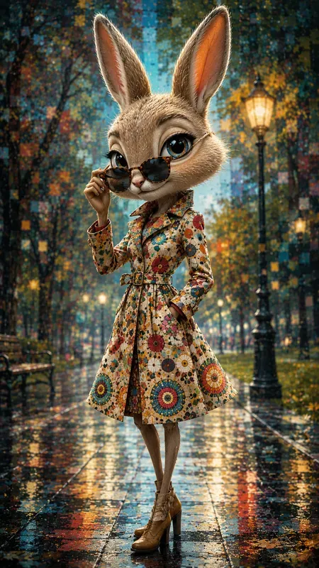 Unique Fashion Mascot Clipart Assets